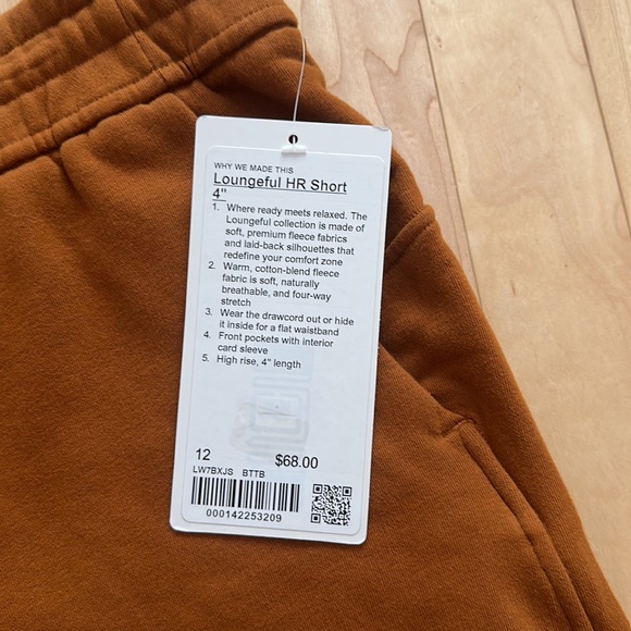 NWT Lululemon Loungeful HR Short 4 inch - Picture 10 of 14